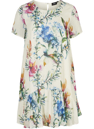 Dress, S.White Flower print, Packshot image number 0