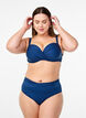 Bikini briefs with wrap detail, Blue, Model image number 0