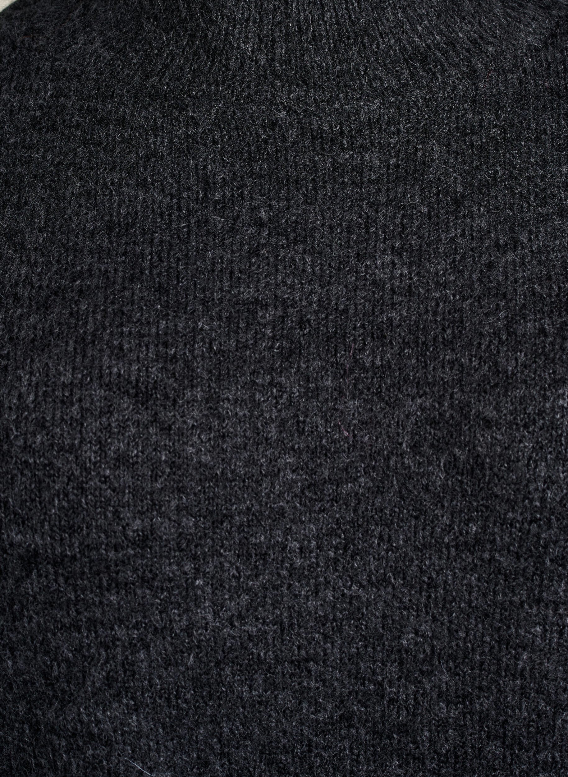 Zizzifashion Jumper with decorative stitching, Dark Grey, Packshot image number 2