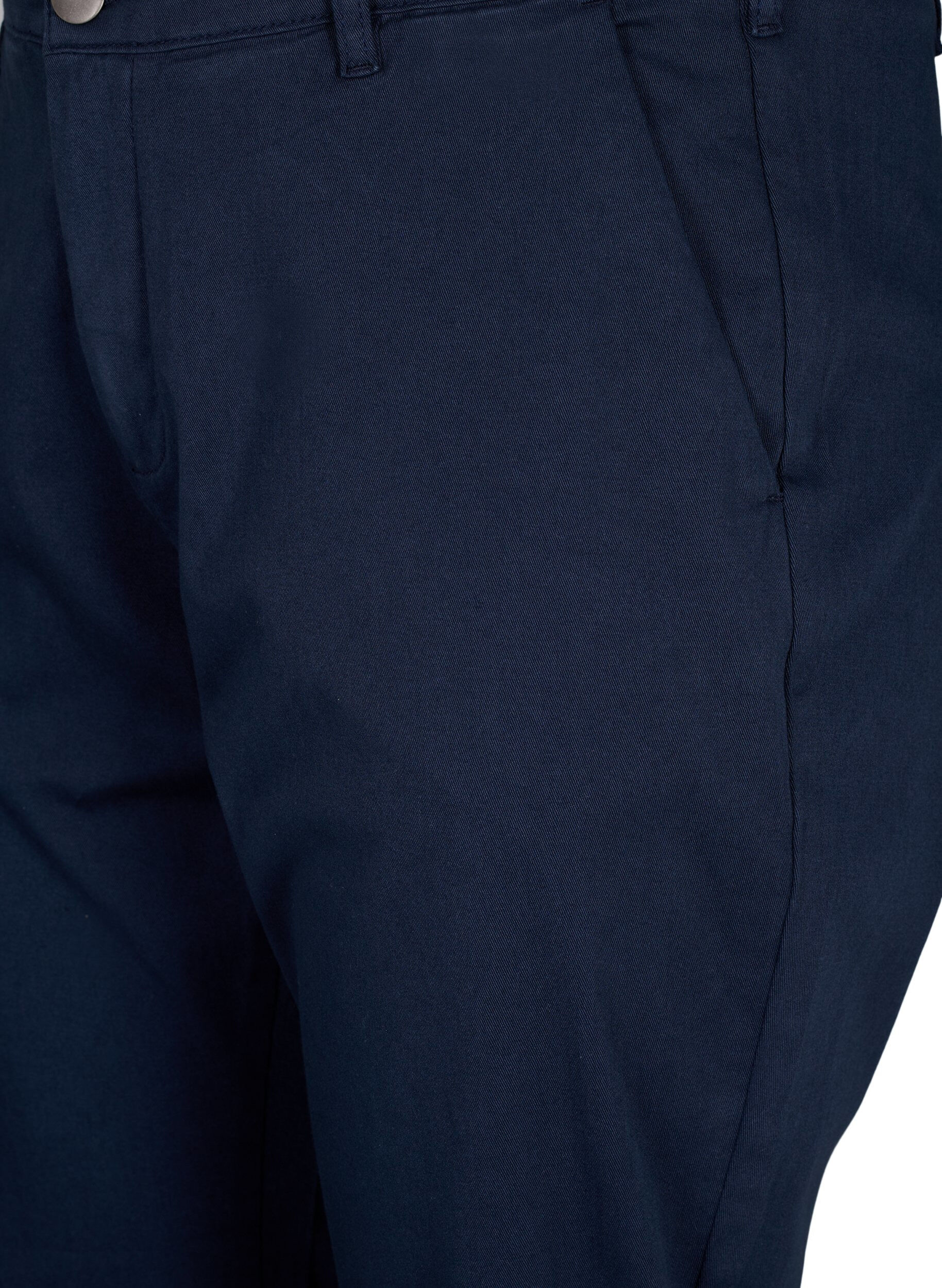 Zizzifashion Cotton chinos, Navy Blazer, Packshot image number 2