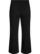 High-waisted sweatpants with wide legs, Black, Packshot image number 1
