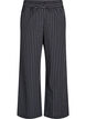 Loose trousers with high waist and pockets, Black, Packshot image number 0