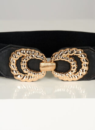 Waist belt with a buckle, BLACK, Packshot image number 1