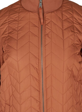 Quilted lightweight thermal jacket with pockets, Sequoia, Packshot image number 2
