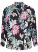 Long-sleeved blouse with floral print, Rose Flower AOP, Packshot image number 0