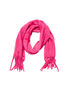 Soft scarf with fringes, Pink, Packshot image number 0