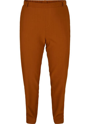 Classic stretchy trousers, Caramel Cafe, Packshot image number 0