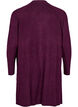 Long cardigan with pockets, Potent Purple Mel., Packshot image number 1