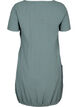 Short sleeve cotton dress, Green, Packshot image number 1