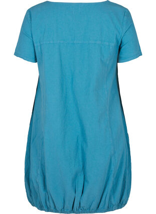 Dress with pockets, Storm Blue, Packshot image number 1