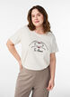 FLASH - T-shirt with print, White, Model image number 0