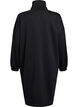 A-shaped turtleneck dress, Black, Packshot image number 1