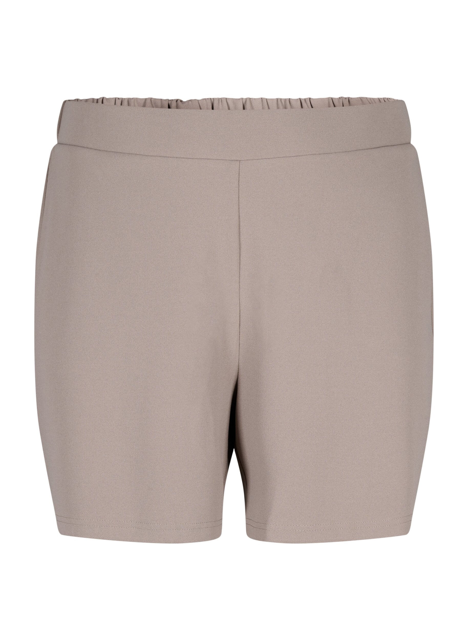 Zizzifashion FLASH - Loose shorts with pockets, Beige, Packshot image number 0