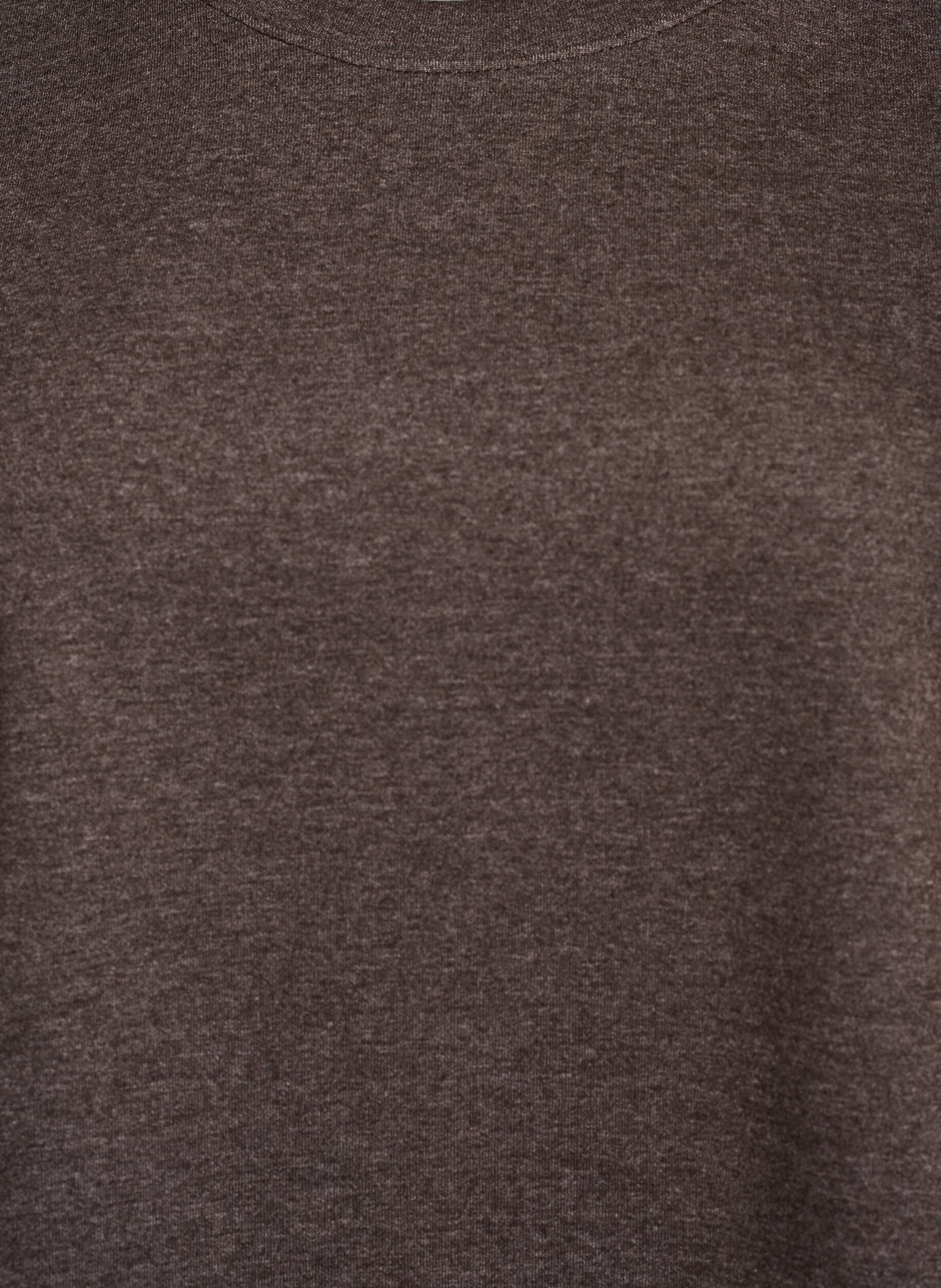 Zizzifashion Sweatshirt with crew neck, Brown, Packshot image number 2