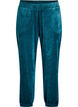 Loose velvet trousers, Green, Packshot image number 0