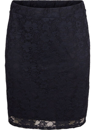 Stretchy lace skirt, Navy Blazer, Packshot image number 0