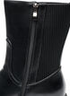 Chelsea boot with a chunky sole and ribbed panels, Black, Packshot image number 2