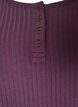 Nightgown in viscose jersey with a ribbed texture, Purple, Packshot image number 2