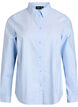 Long-sleeved cotton shirt, Blue, Packshot image number 0