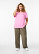 FLASH - T-shirt with motif, Pink, Model image number 1