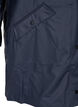 Rain jacket with hood and button fastening, Night Sky, Packshot image number 3