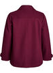 Short coat with double-breasted button closure, Red, Packshot image number 1