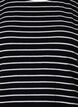 Cotton t-shirt with stripes, Black W. Stripe, Packshot image number 2