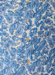 Short cotton dress with floral print, Blue, Packshot image number 2