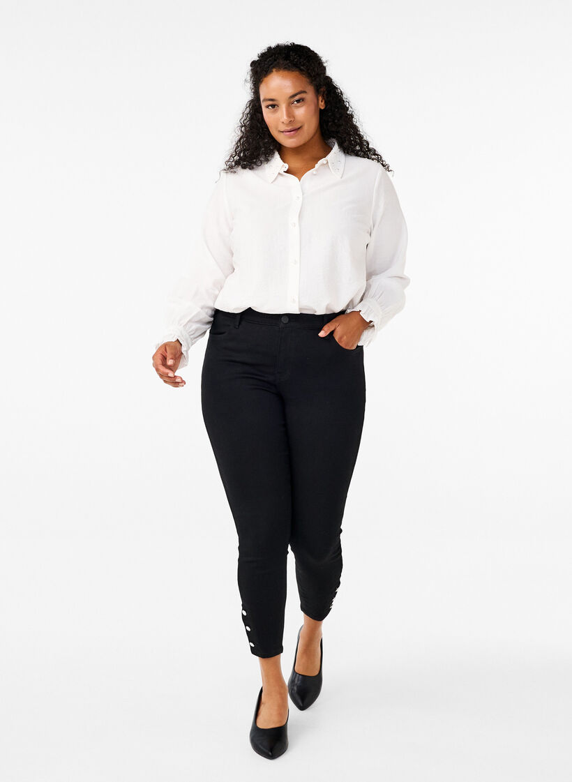 Shirt with pearls, Snow White, Model image number 3