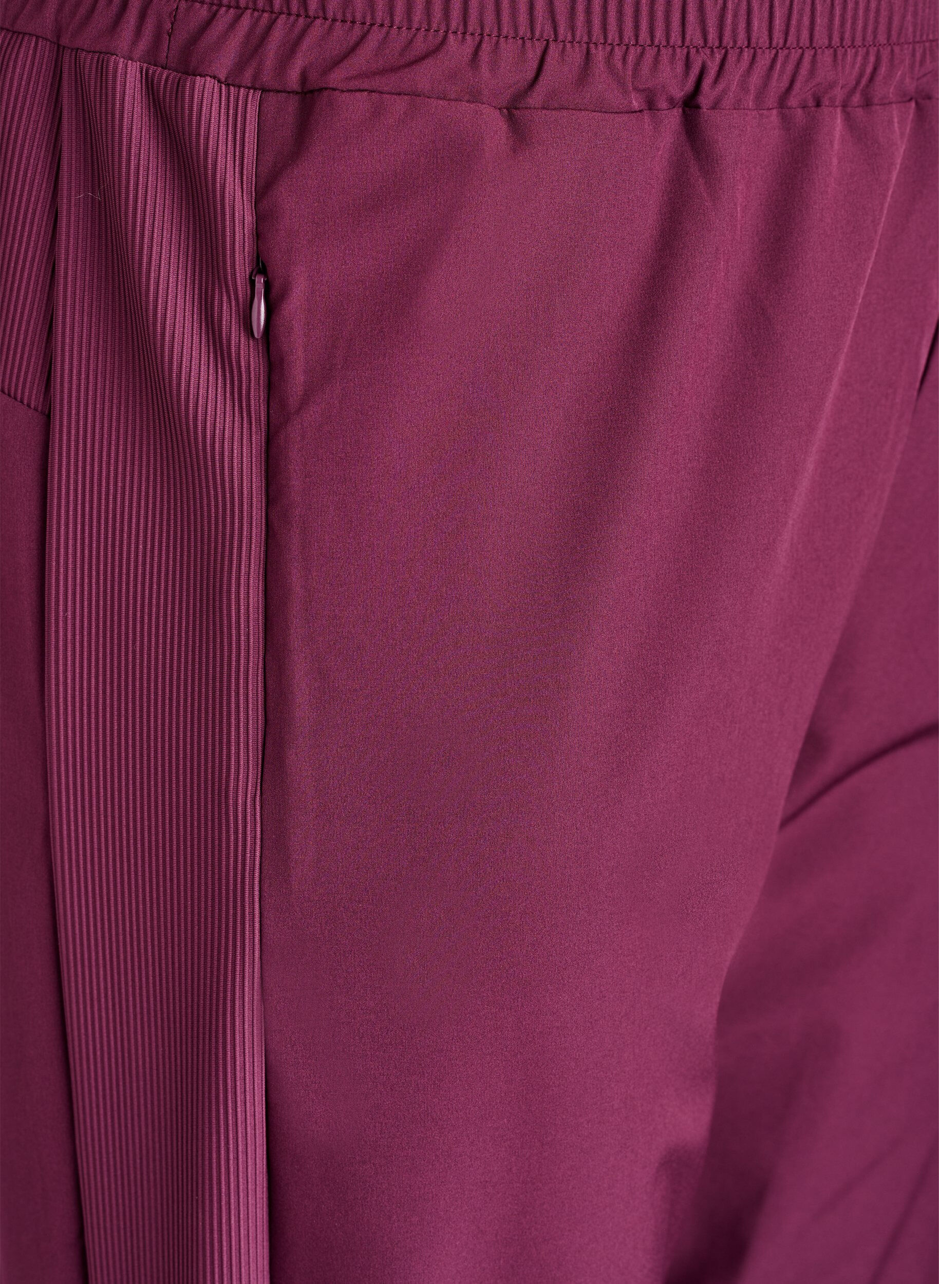 ZizzifashionLightweight training trousers with pockets, Red, Packshot image number 2