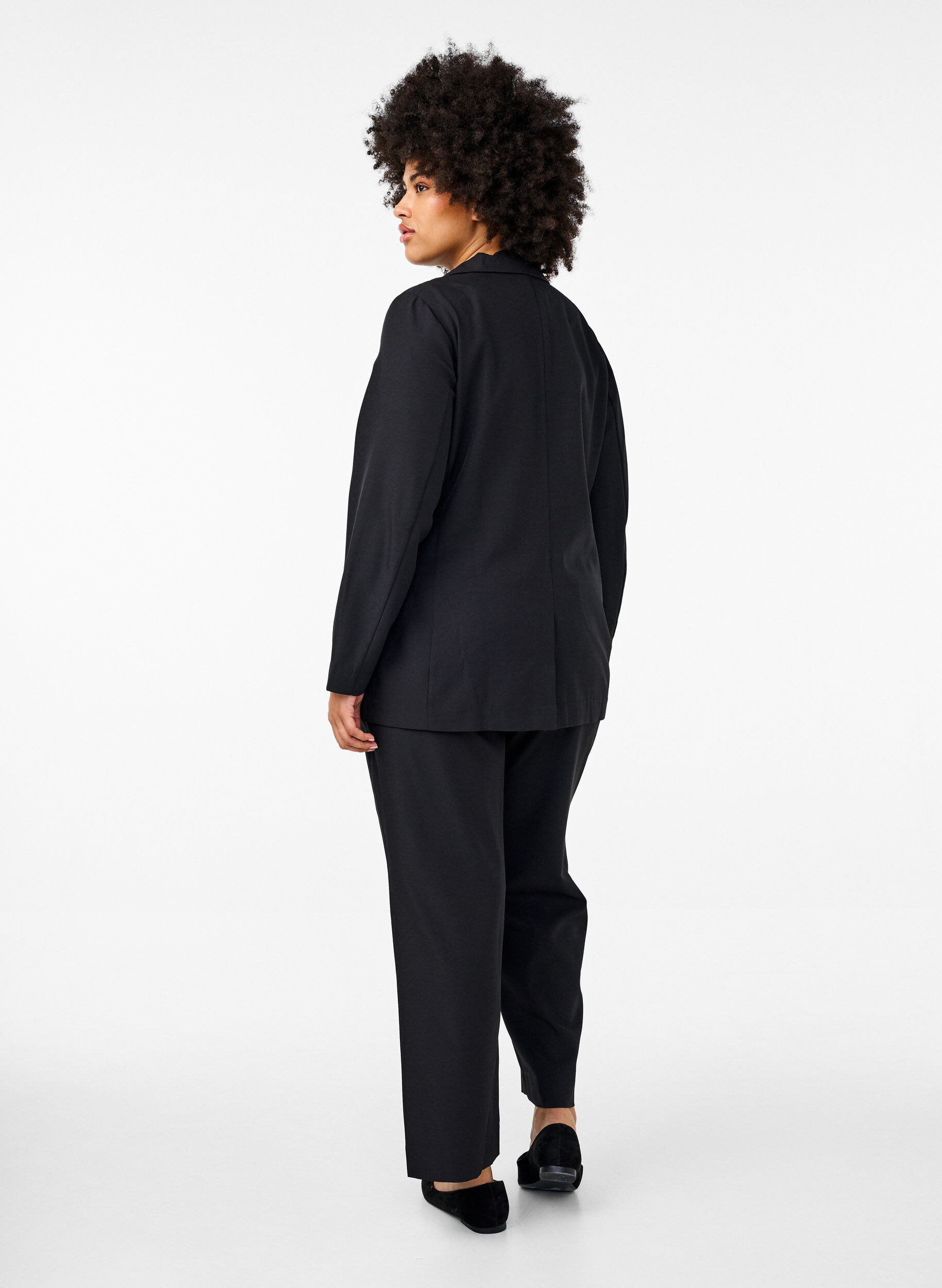 Zizzifashion FLASH - Loose trousers with pockets, Black, Model image number 1