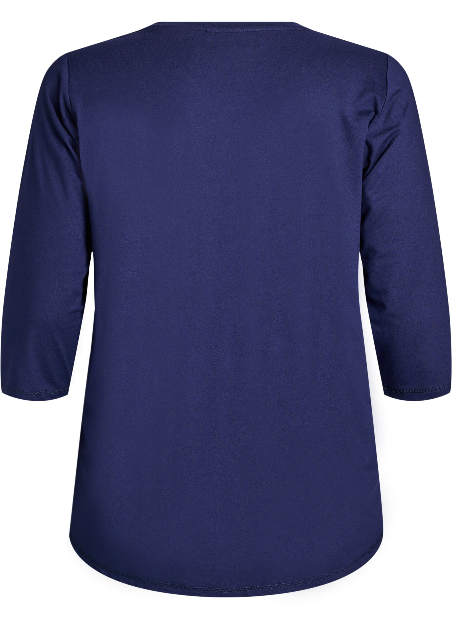 Zizzifashion Sports top with 3/4 sleeves, Blue, Packshot image number 1