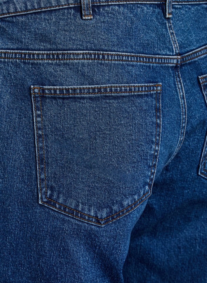 Wide leg jeans with high waist, Blue, Packshot image number 3