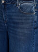 Kiana jeans with a straight fit and high waist, Blue, Packshot image number 2