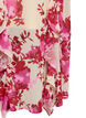 Floral chiffon dress with ruffle details and a V-neck, Pink, Packshot image number 3