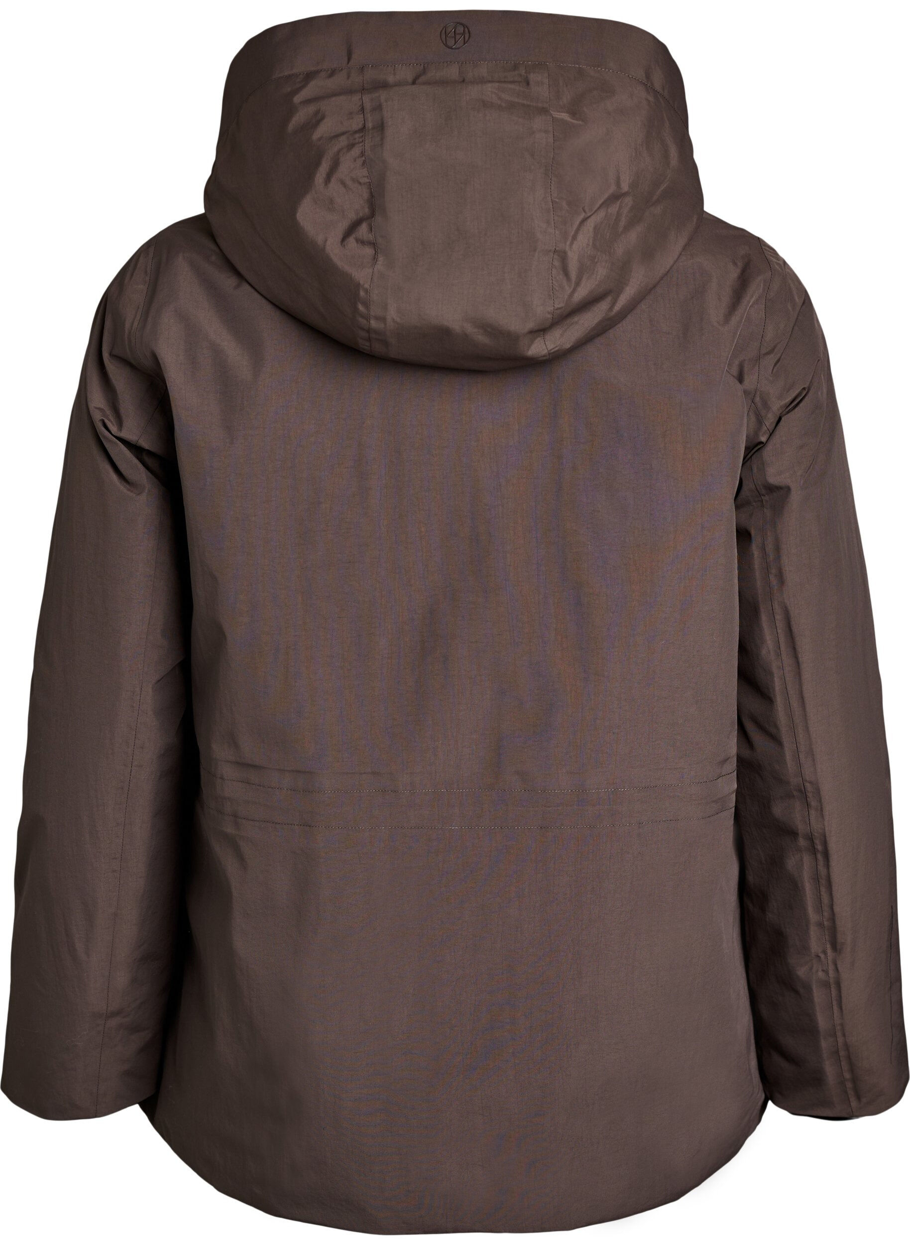 ZizzifashionWaterproof winter jacket with detachable hood, Brown, Packshot image number 1