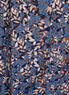 Short-sleeved, printed cotton dress, Blue, Packshot image number 3