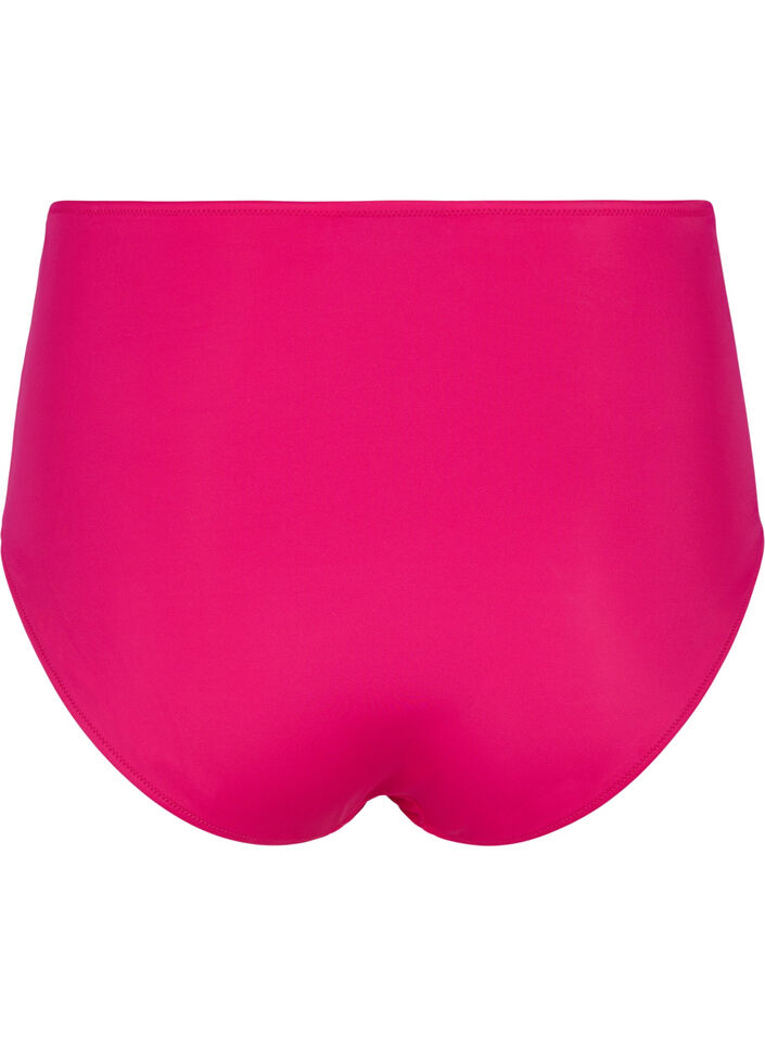 Bikini bottoms with high waist, Pink, Packshot image number 1