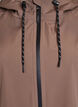 Rain jacket with pockets and a hood, Brown, Packshot image number 2