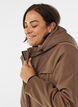 Water-repellent softshell jacket with quilted lining, Brown, Model image number 4