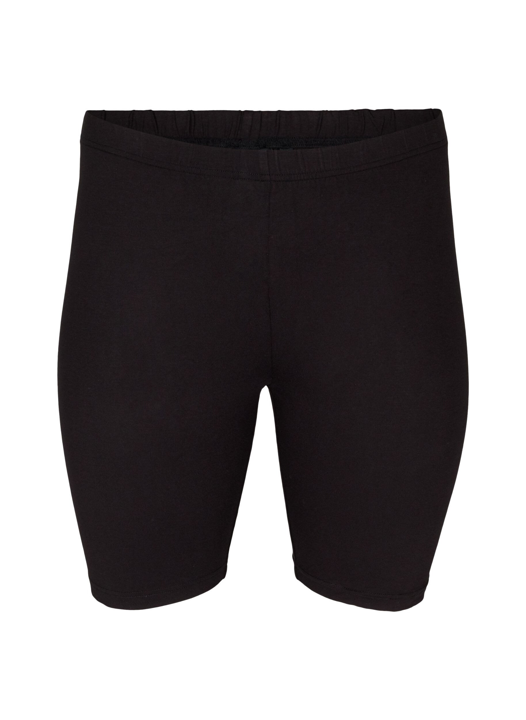 Plain-coloured basic bike shorts