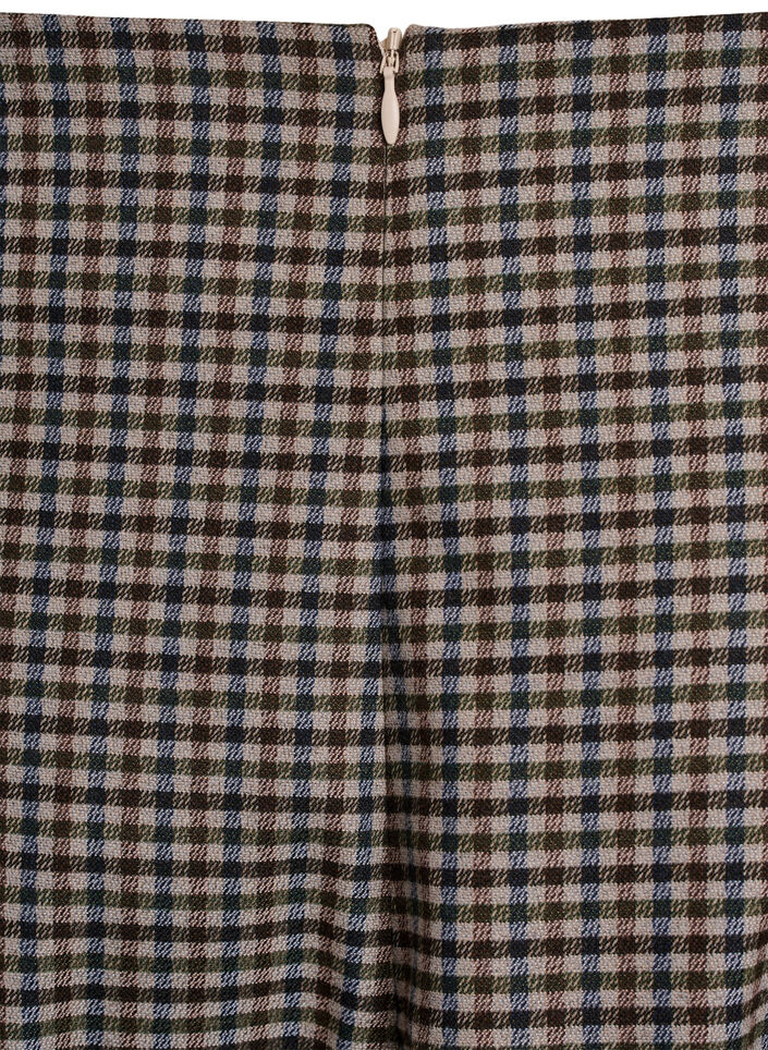 Short A-line skirt, Brown, Packshot image number 3