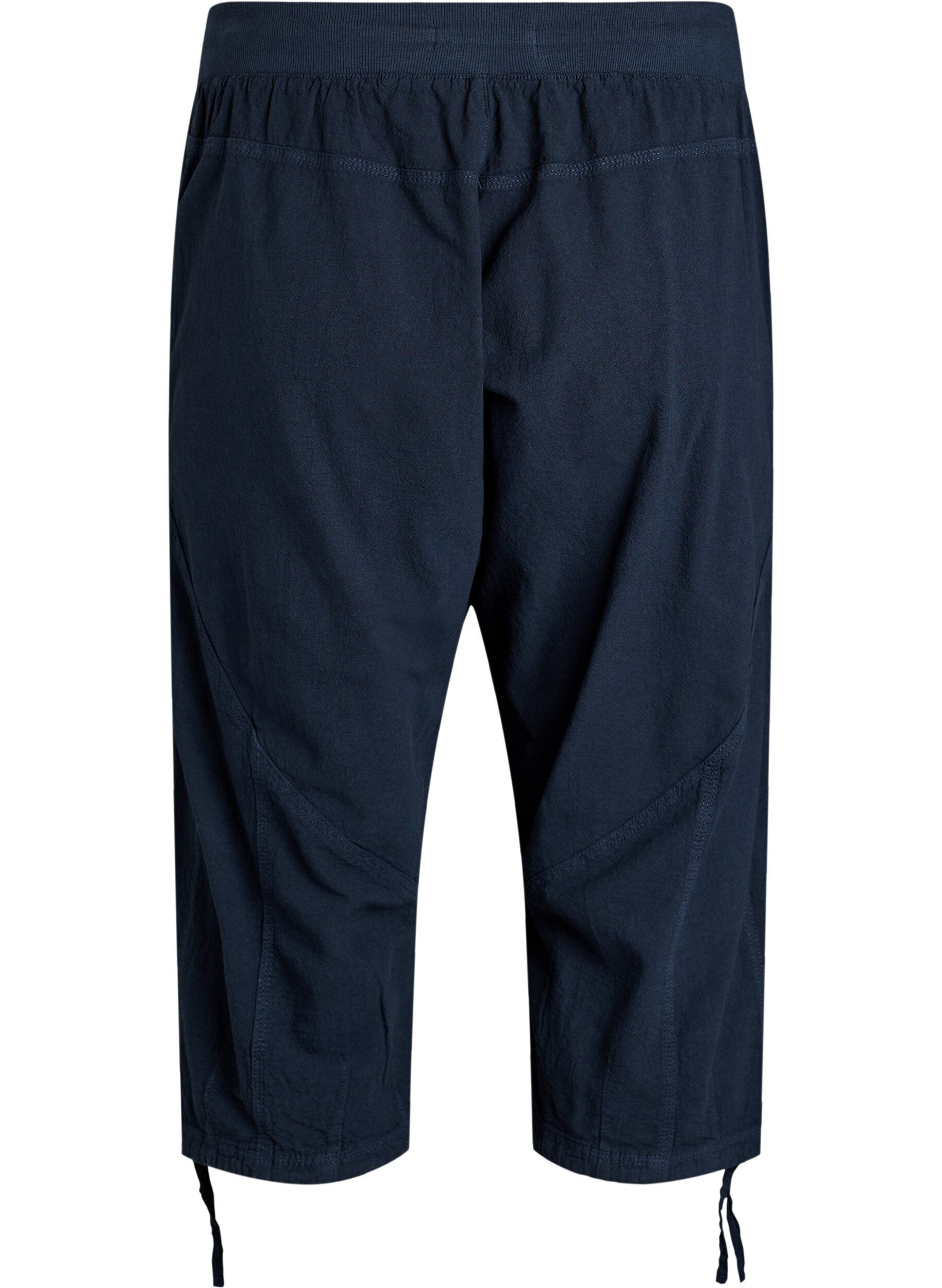 Zizzifashion Cotton Capri trousers, Blue, Packshot image number 1