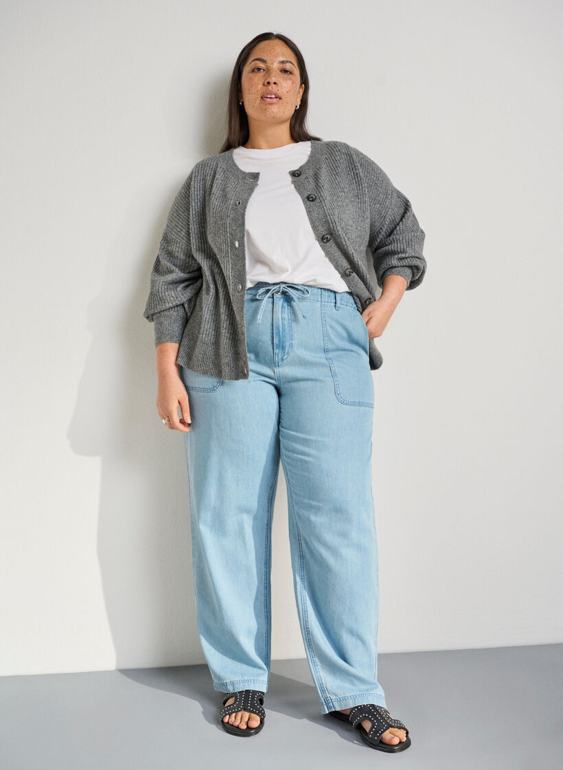 Flat sandals with studs, Black, Image image number 0