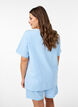 Modal-blend T-shirt with a V-neck, Light Blue, Model image number 2