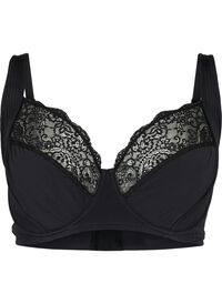 Full cover bra with padded straps