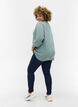 Jeggings made from a cotton mix, Dark blue denim, Model image number 1