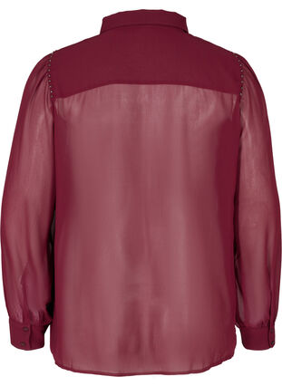 Long-sleeved shirt with studs, Port Royal, Packshot image number 1