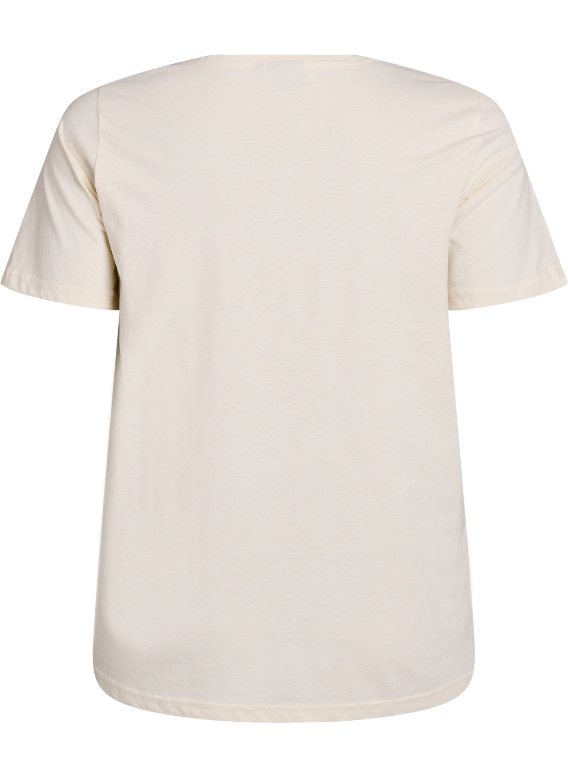 ZizzifashionT-shirt with motif, Vanilla, Packshot image number 1