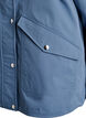 Short spring jacket with a detachable hood, Blue, Packshot image number 3